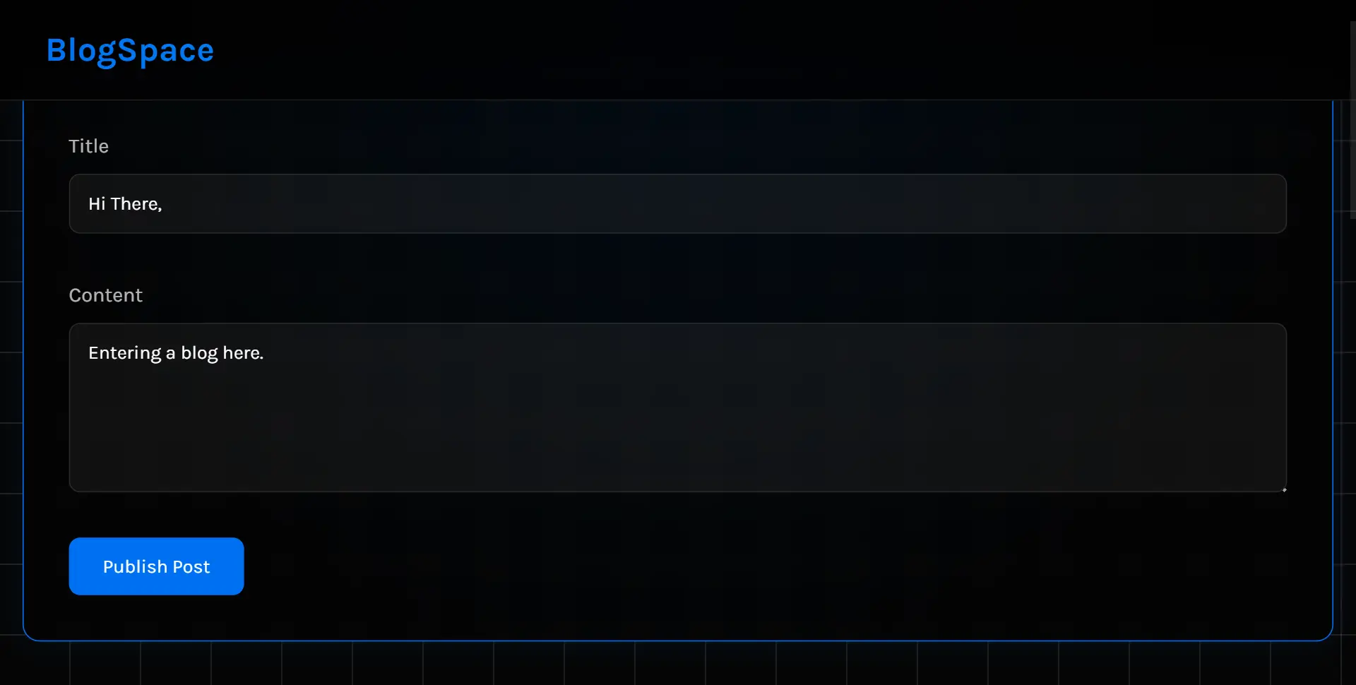 BlogSpace screenshot 4