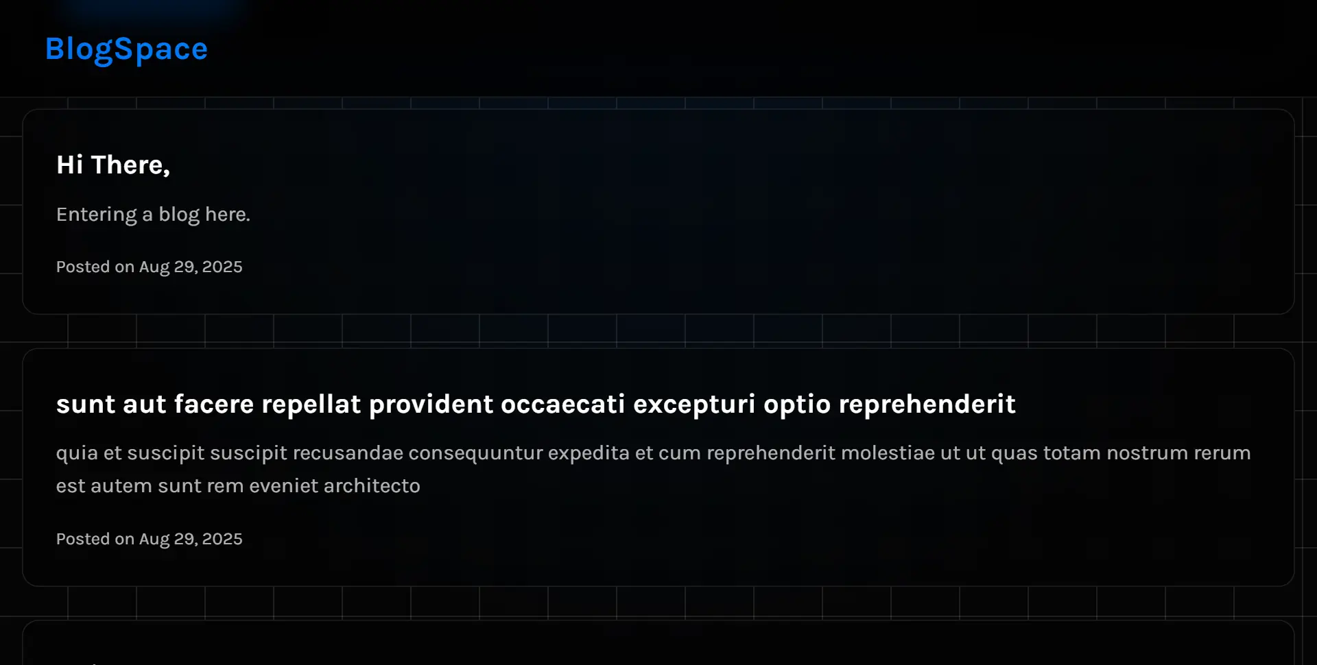 BlogSpace screenshot 5