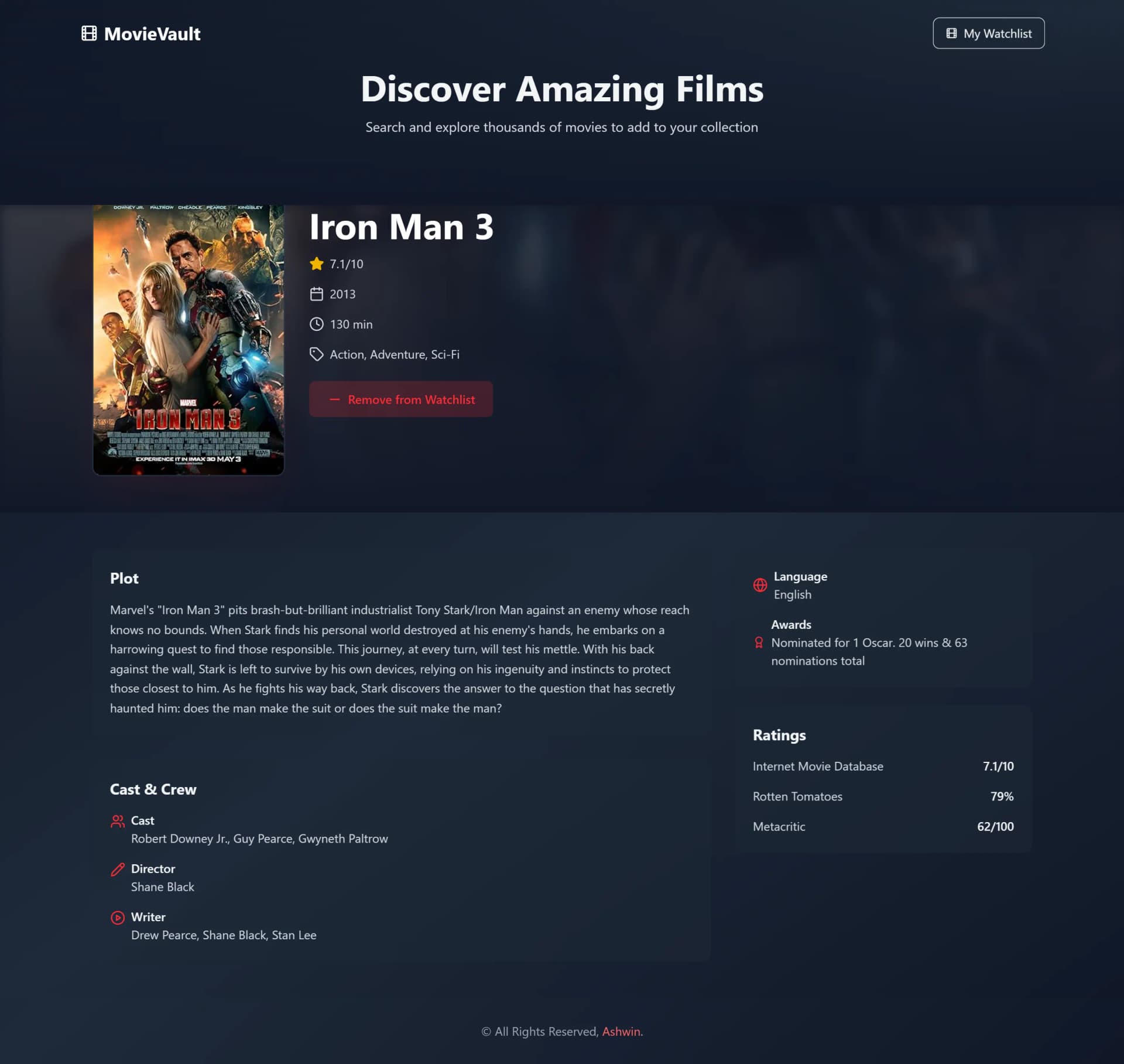 MovieVault screenshot 5